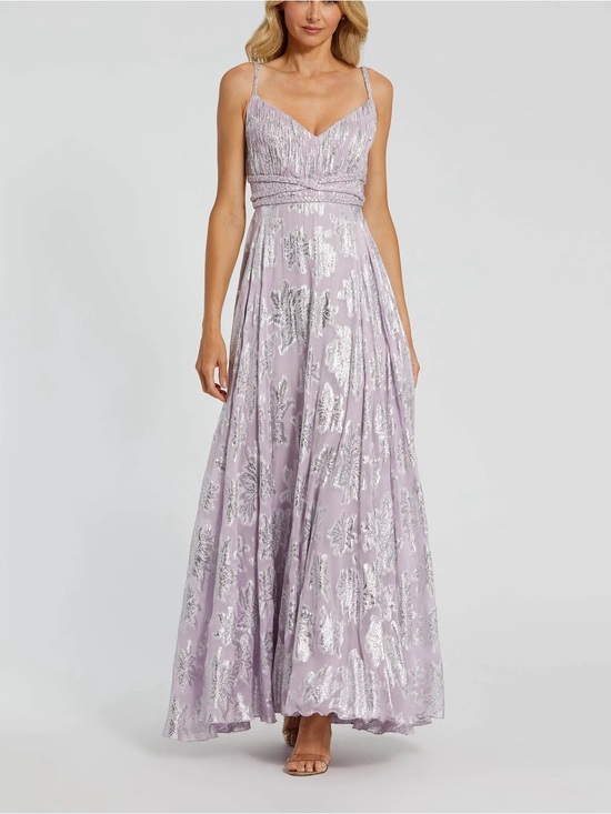 Ieena For Mac Duggal Dresses & Skirts - NWT Ieena for Mac Duggal Lilac Braided Strap A-line Floral Gown 9310 Size 6